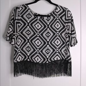 Fringe Blouse